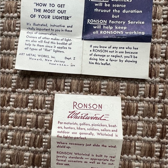 Vintage Ronson  Lighter - Picture 2 of 8